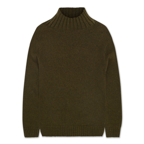 Men's Roll Neck Cashmere Mix Jumper