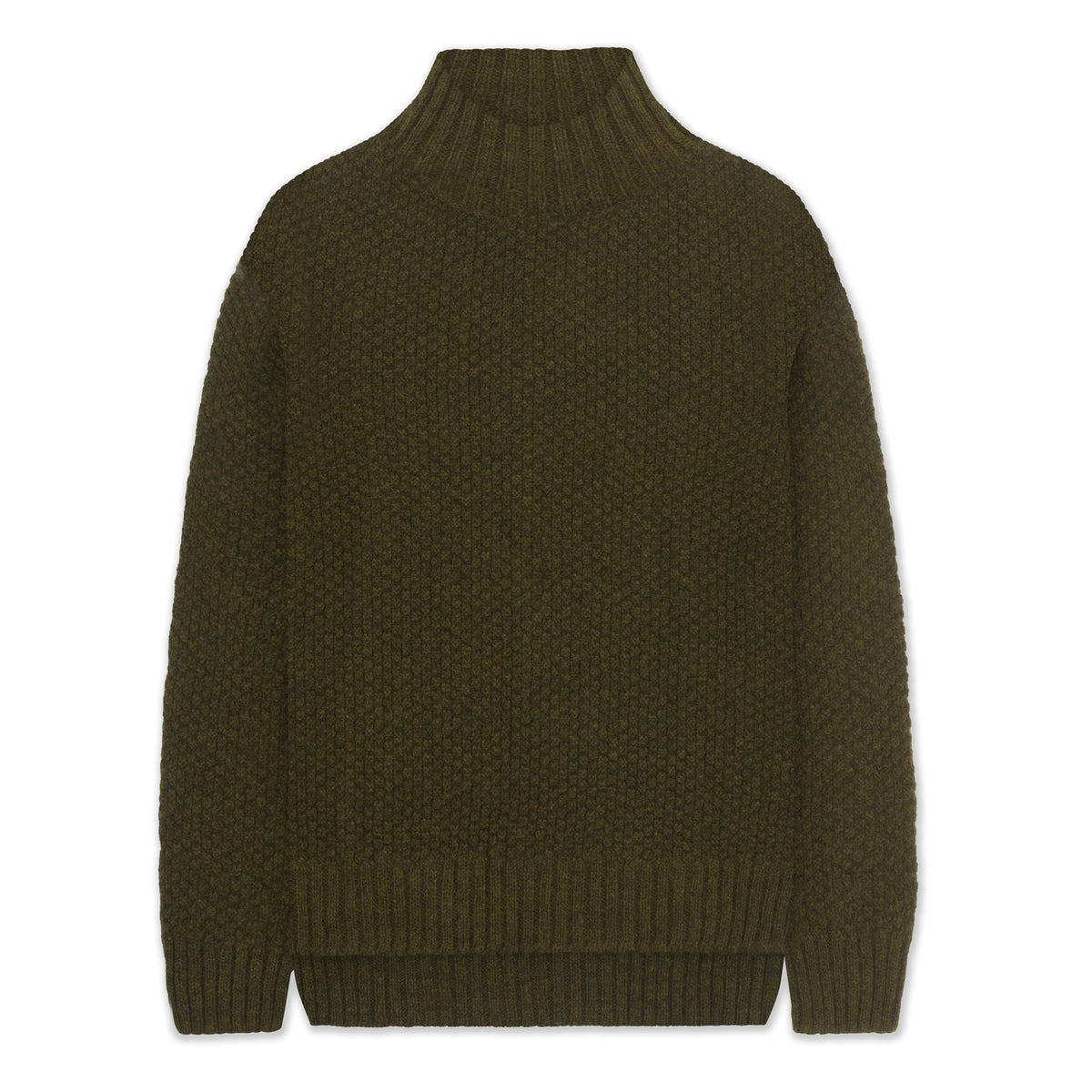 Women's Wool Cashmere Mix Moss Stitch Jumper
