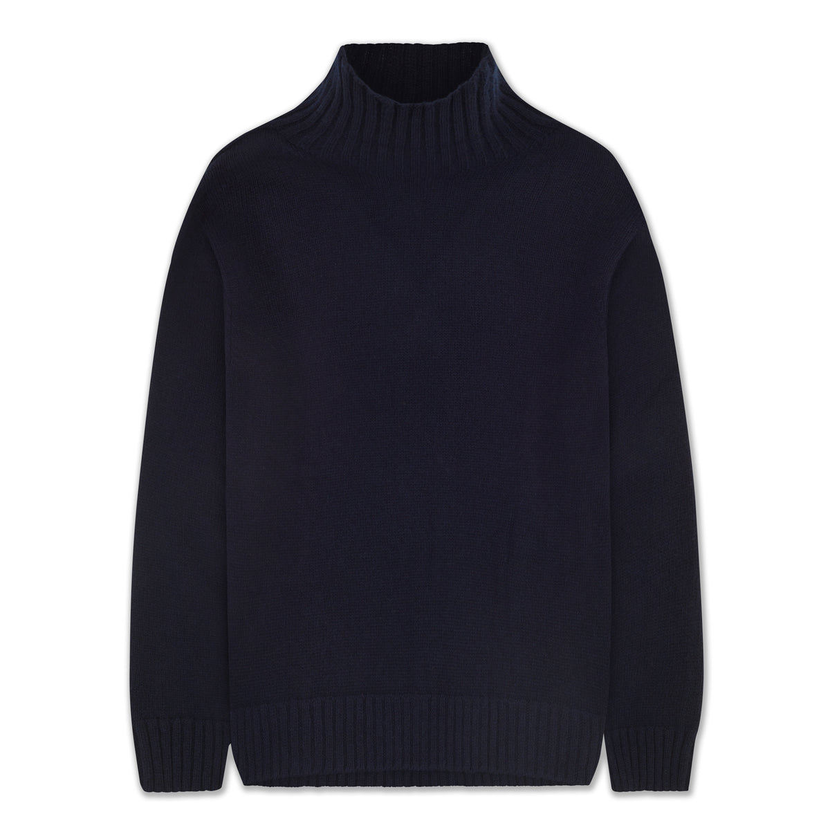 Women's Wool Cashmere Mix Plain Knit Jumper