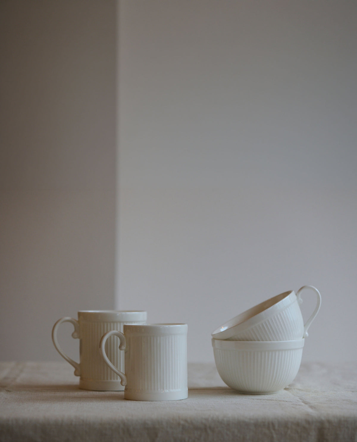 Tea Bowl in Bone China