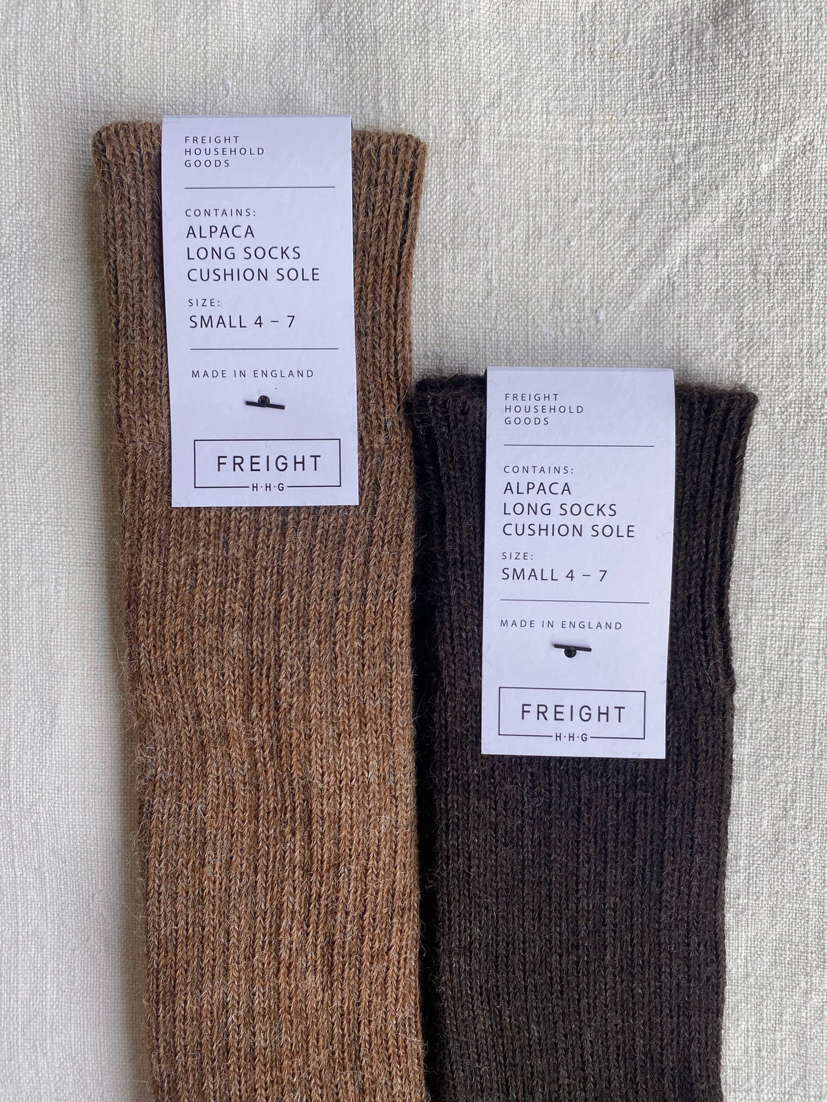 Alpaca Long Socks with Cushion Sole