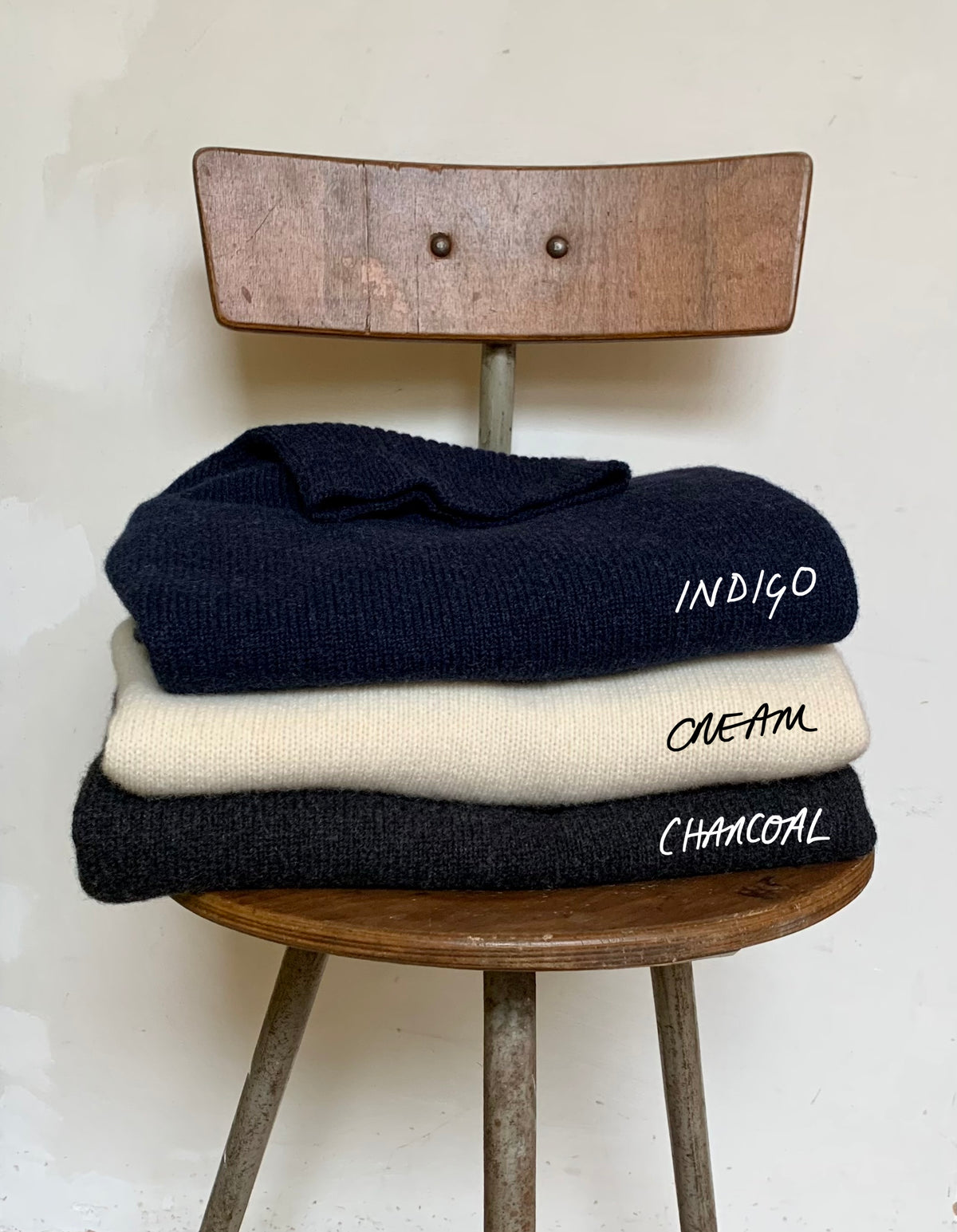 Drop Shoulder Roll Neck Long Sleeve Jumper