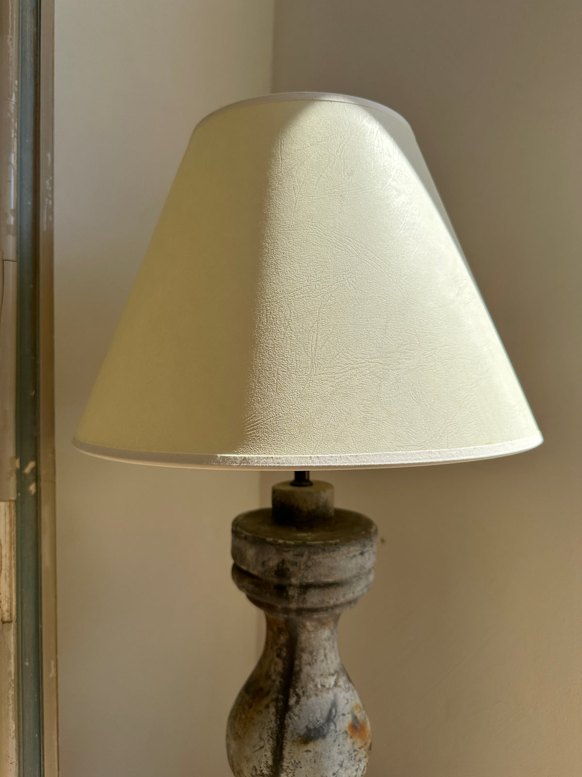 French lead balustrade lamps