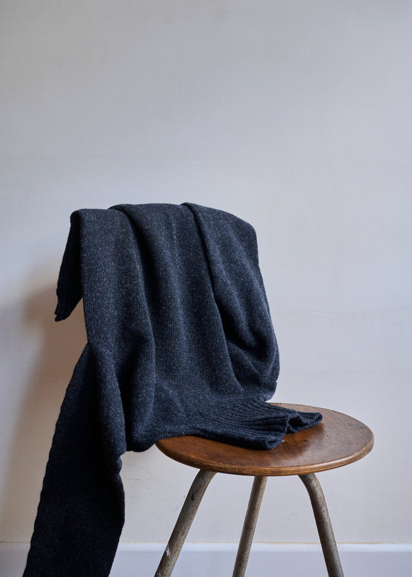 Men's Roll Neck Lambswool Plain Knit Jumper
