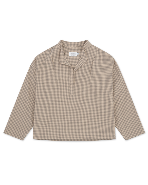 Overshirt in Japanese Check cotton