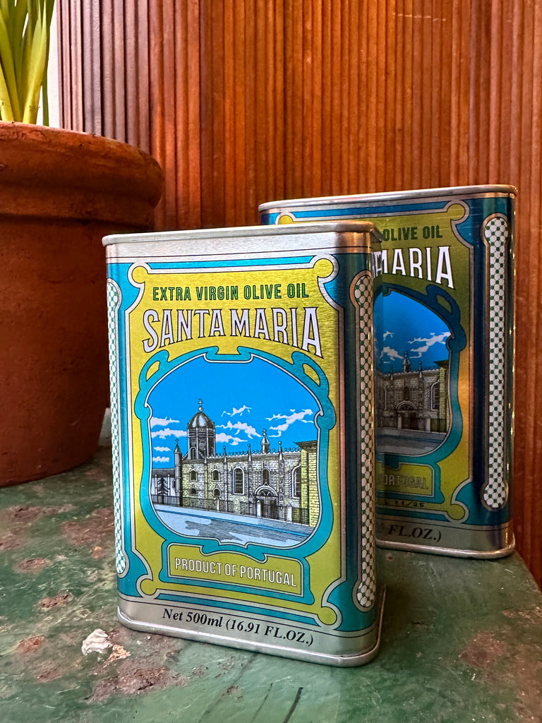 Santa Maria Portuguese Extra virgin Olive Oil tins