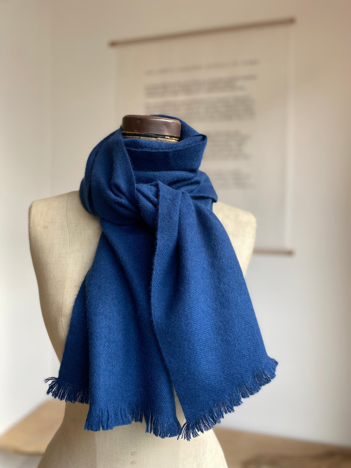 Hand-Loomed Cashmere Scarf