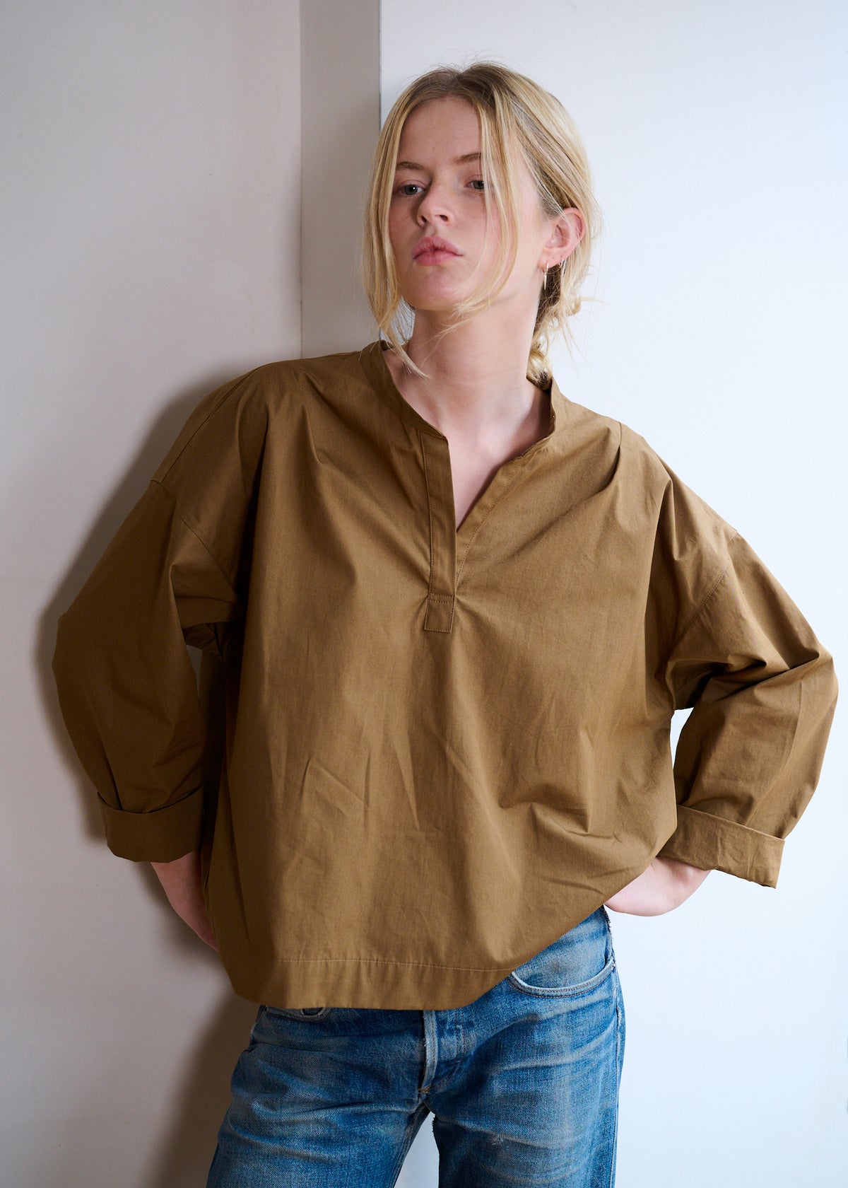 Overshirt in Japanese Check
