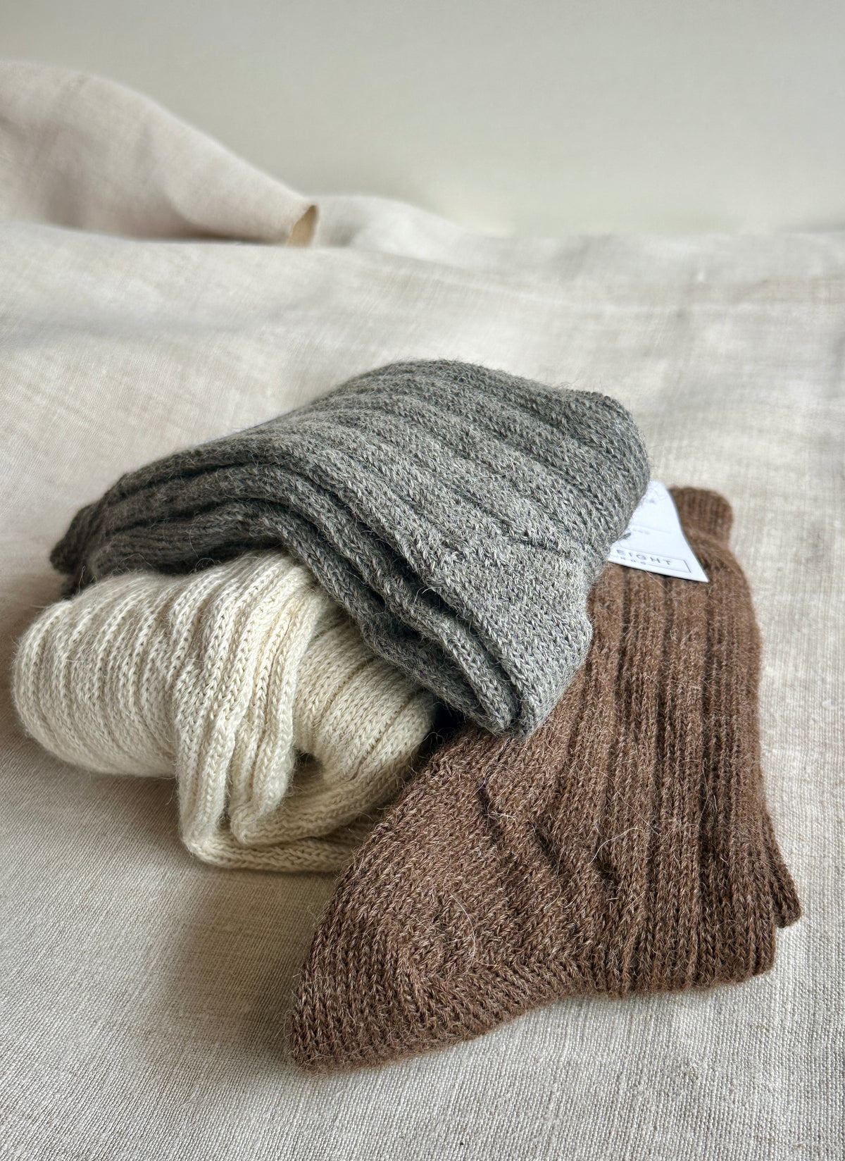 Alpaca Bed Socks