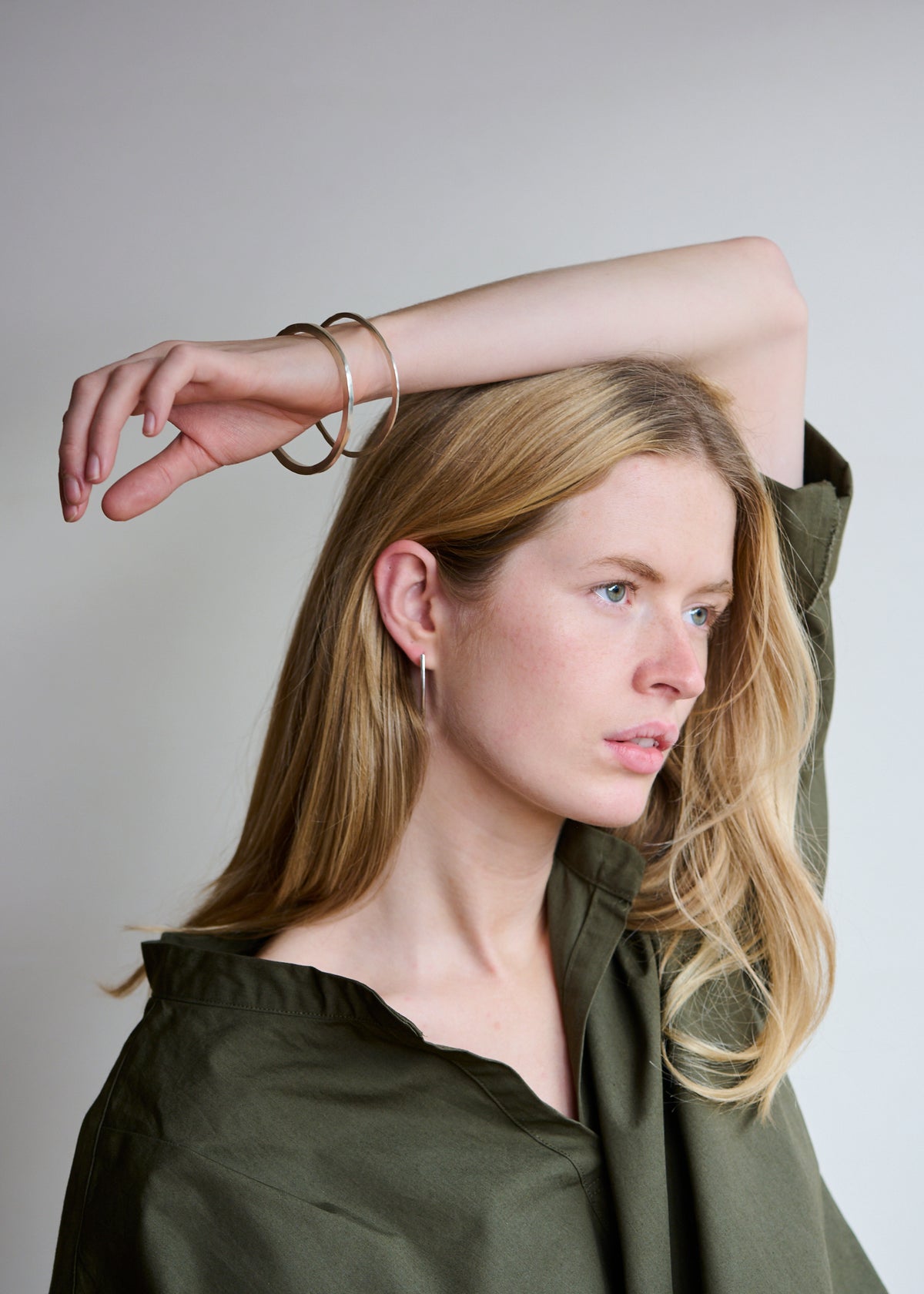 Oval bangles