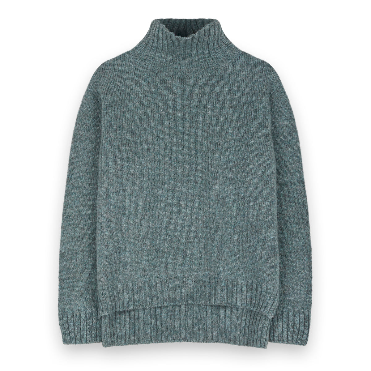 Women's Plain Knit Lambswool Jumper