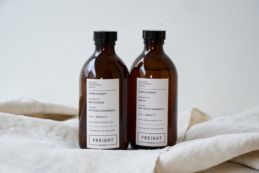 Vetiver and Oakmoss Shower Wash and Hand Soap