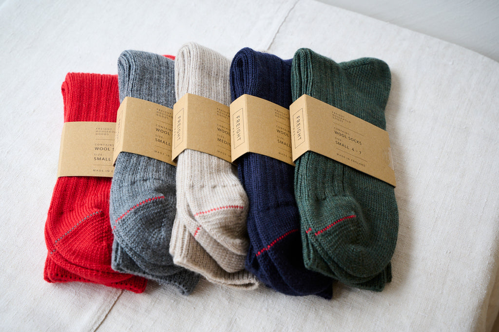 Soft Wool Socks made in England