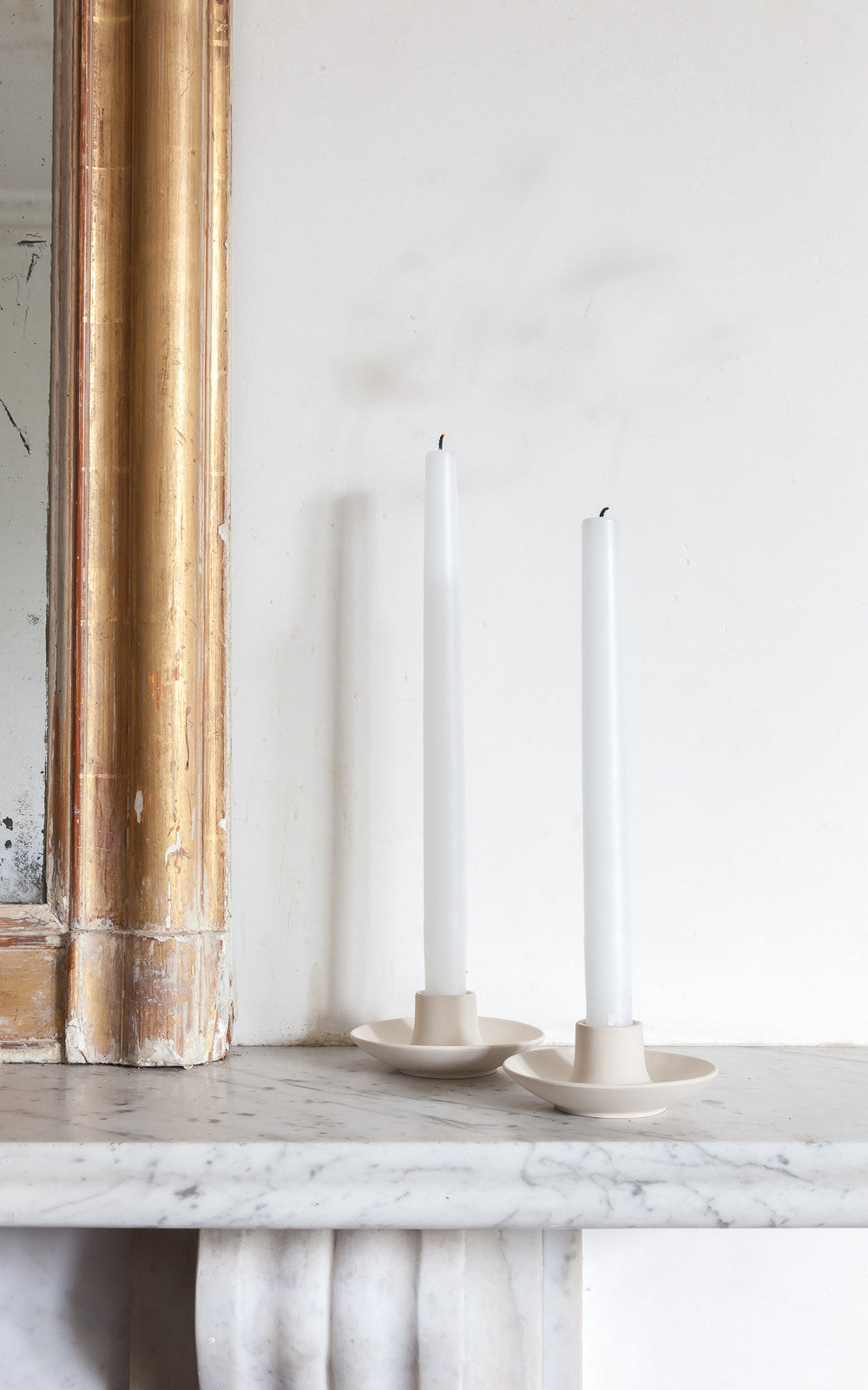 Candle Holder in Stoneware