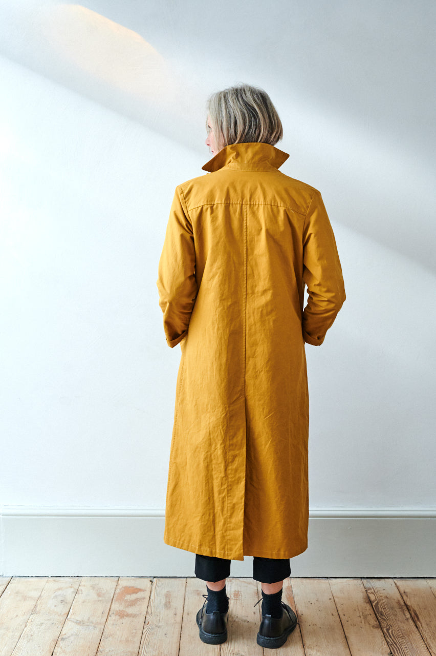 Mustard Yellow Colour Duster Coat