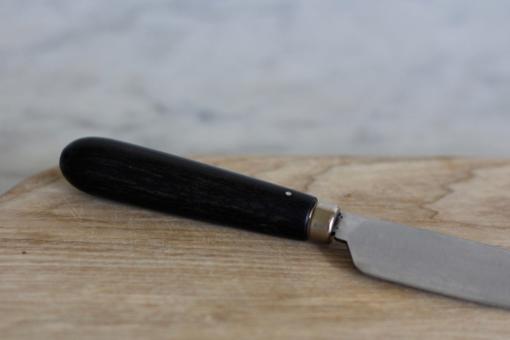 Ebony Carbon Steel Knife