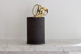Utensil Jar in Black Stoneware
