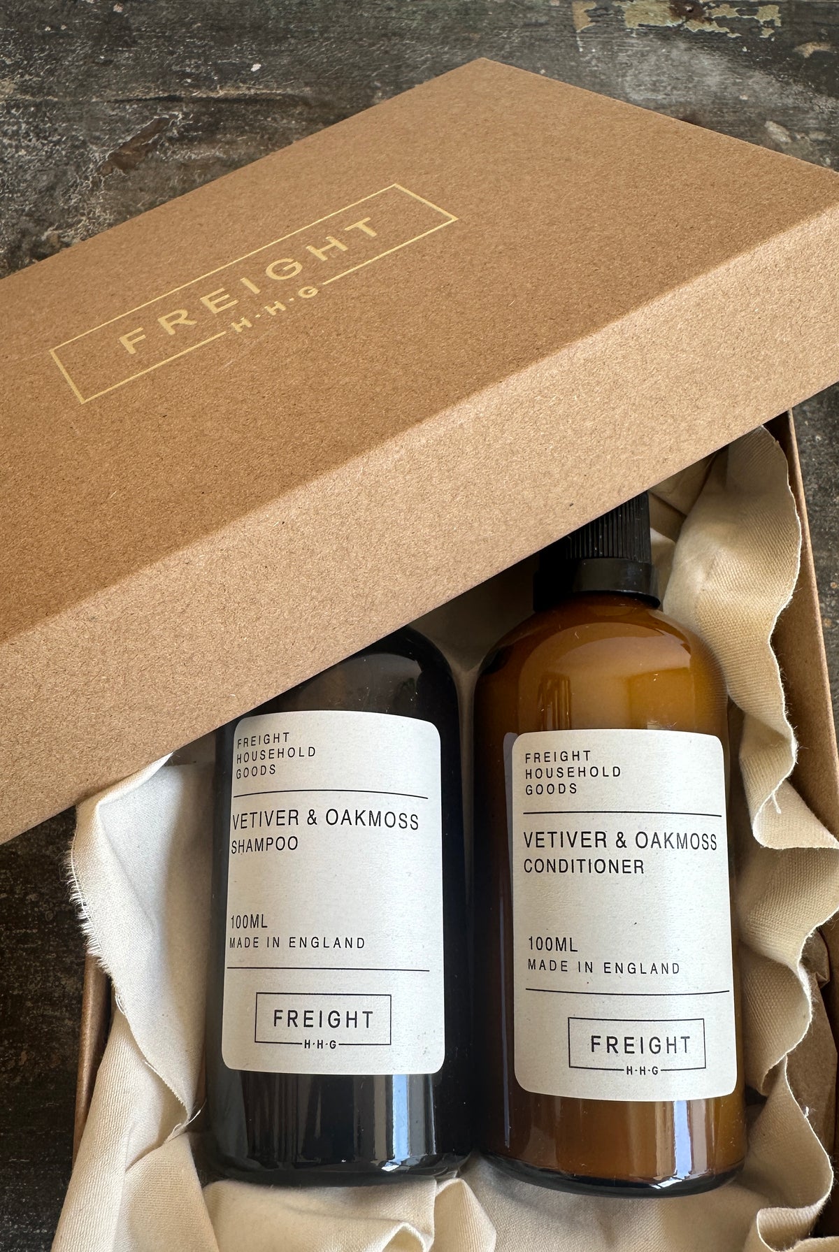 100ml Gift box set with Shampoo and Conditioner