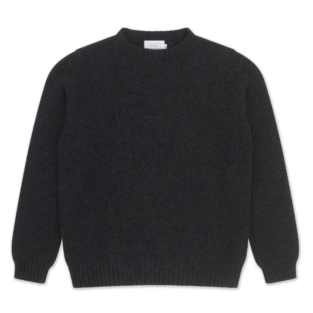 Men's Moss Stitch Lambswool Jumper