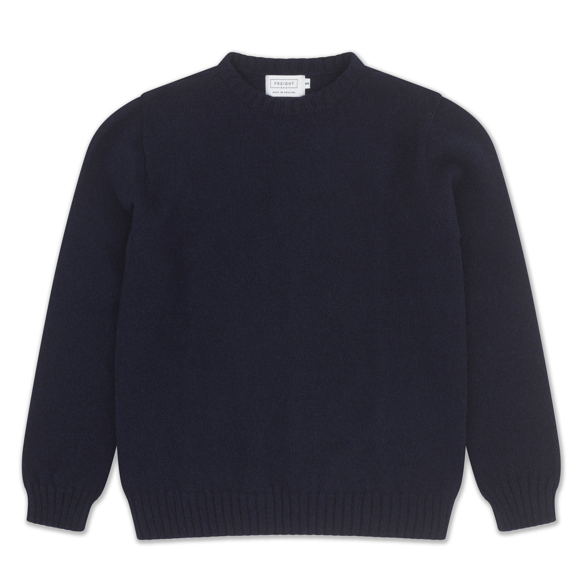 Men's Crew Neck Lambswool Plain Knit Jumper