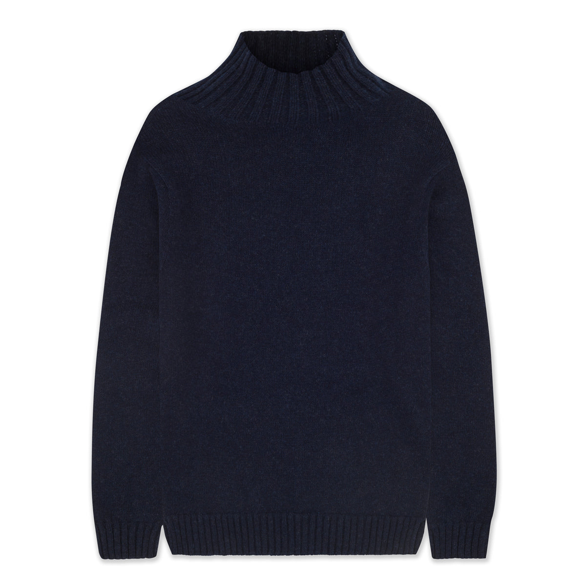 Men's Roll Neck Cashmere Mix Jumper