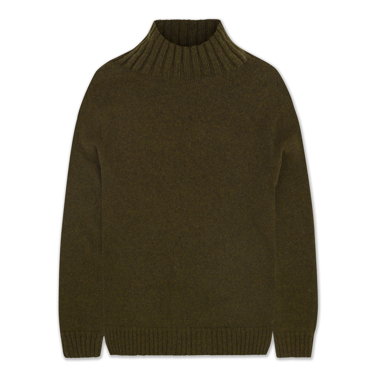 Men's Roll Neck Cashmere Mix Jumper