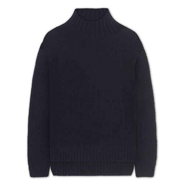 Women's Wool Cashmere Mix Moss Stitch Jumper