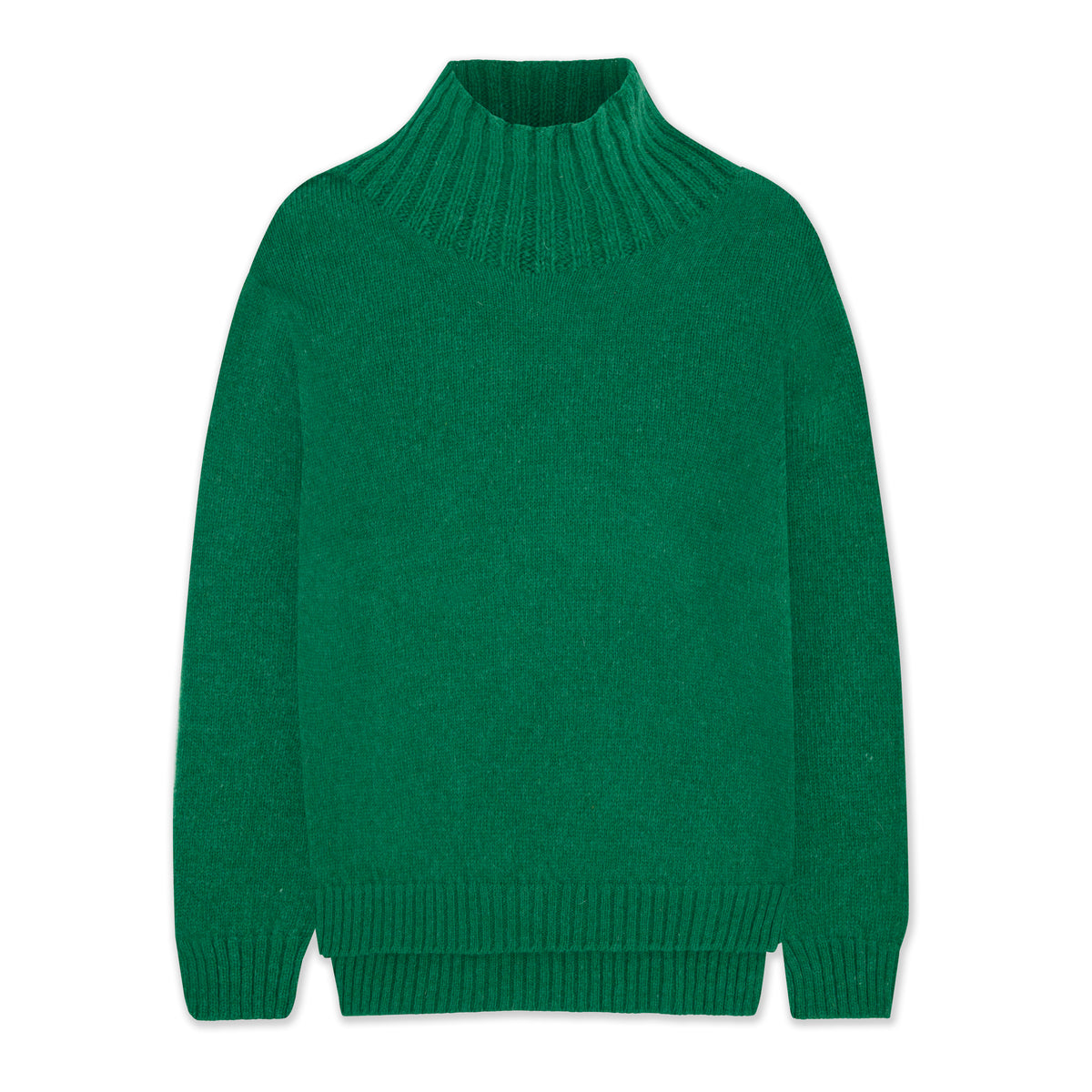 Women's Plain Knit Lambswool Jumper