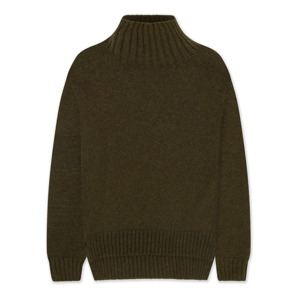 Women's Wool Cashmere Mix Plain Knit Jumper