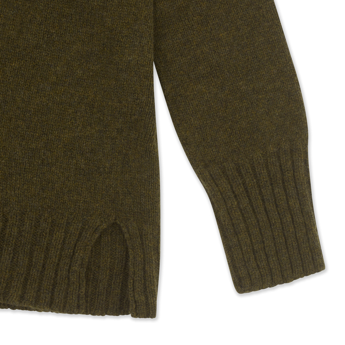 Women's Wool Cashmere Mix Plain Knit Jumper