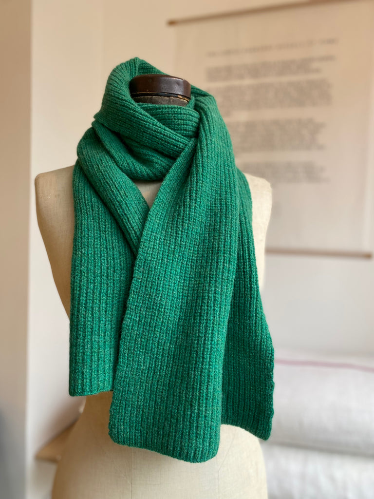 Lambswool Fisherman Knit Scarf