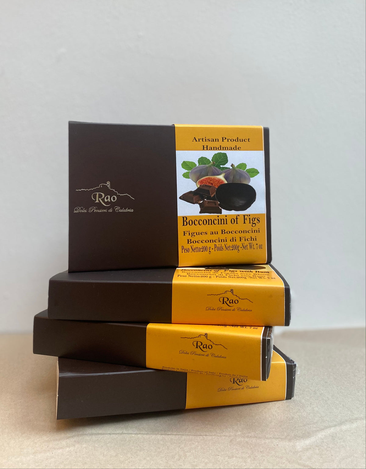 A box of chocolate covered figs