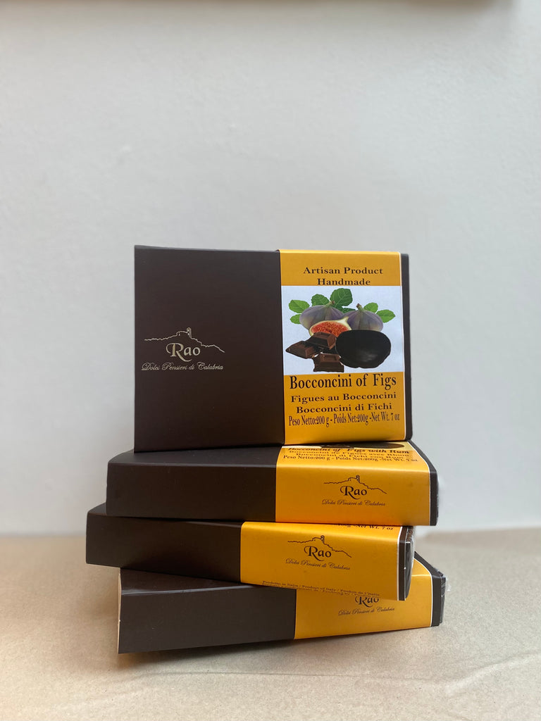 A box of chocolate covered figs