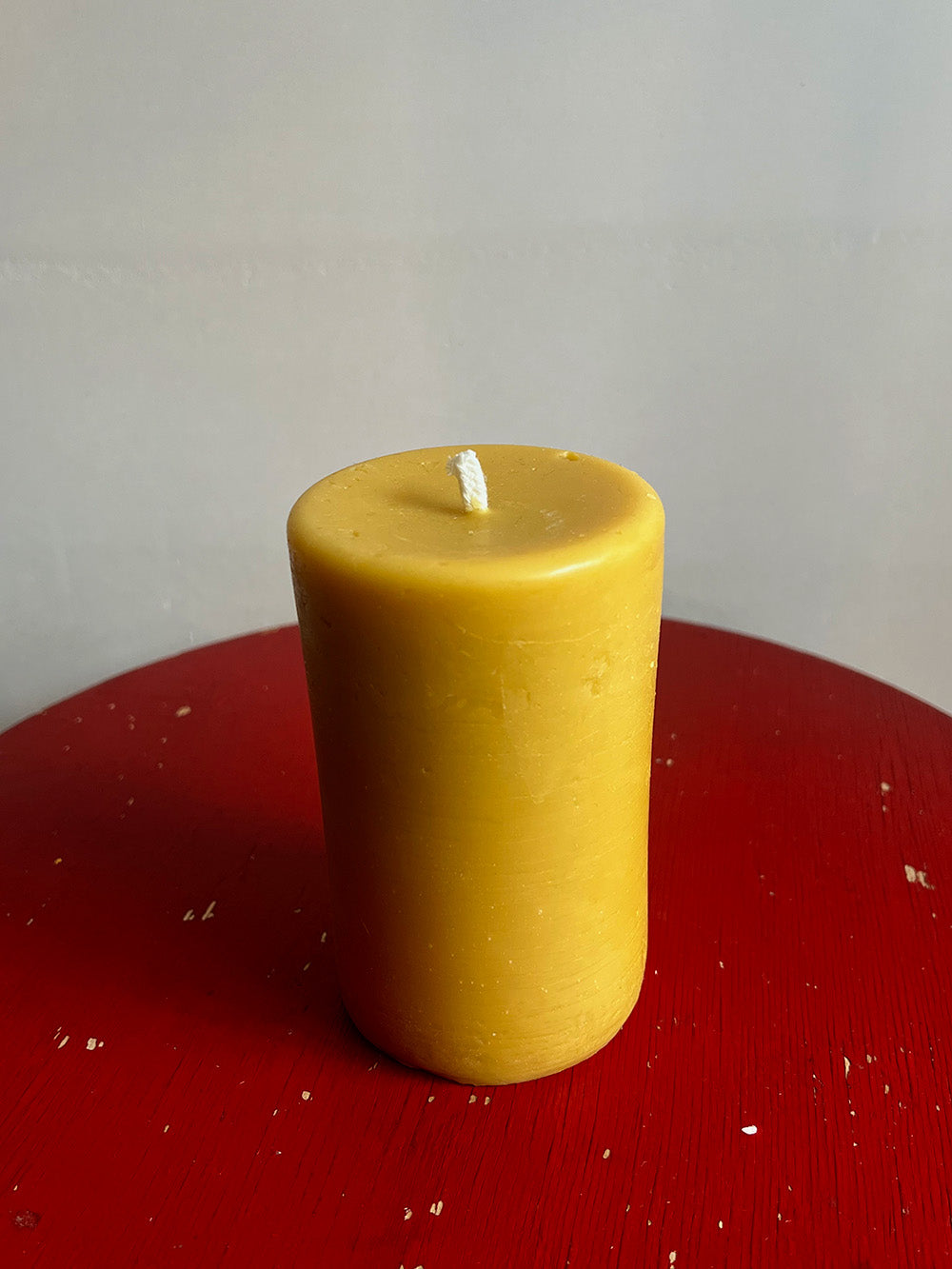 Pillar Candles in English Beeswax