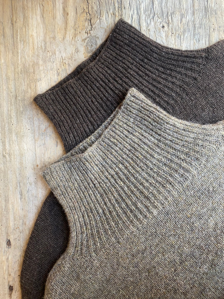 Womens lambswool drop shoulder jumper