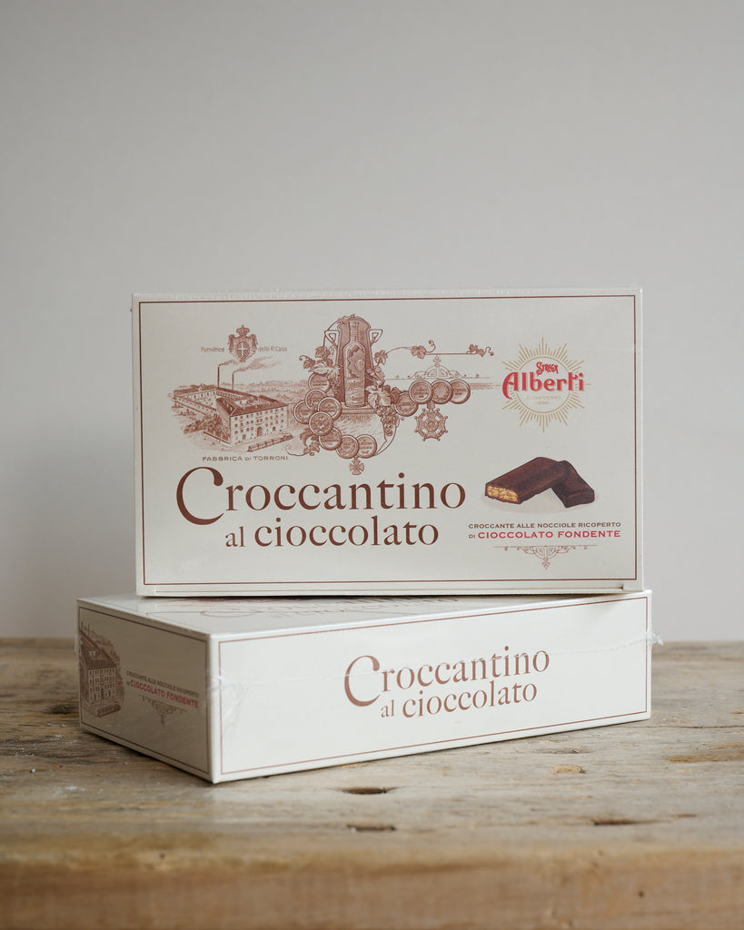 Box of chocolate croccantino