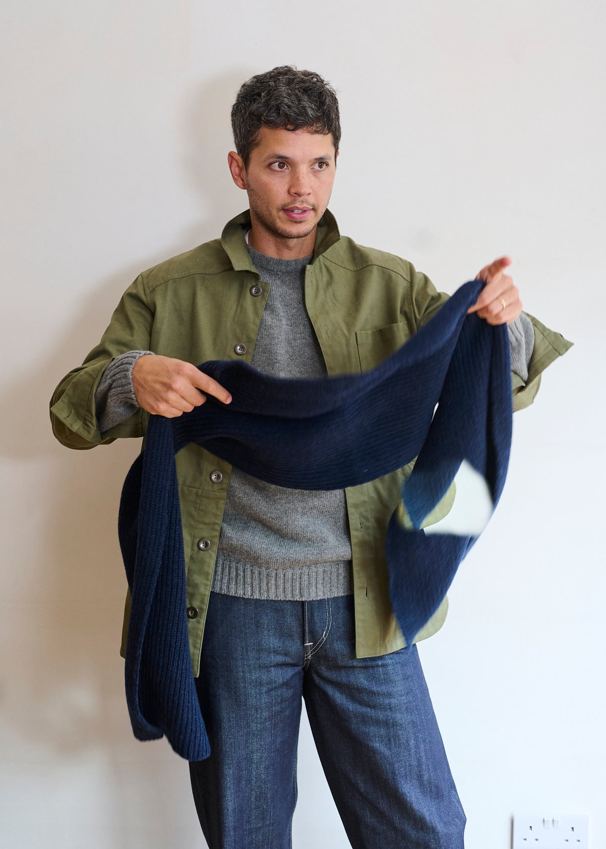 Men's Canvas Jacket in Lovat