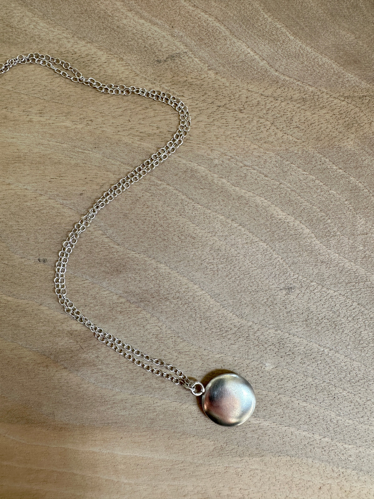 Silver Coin Pendant