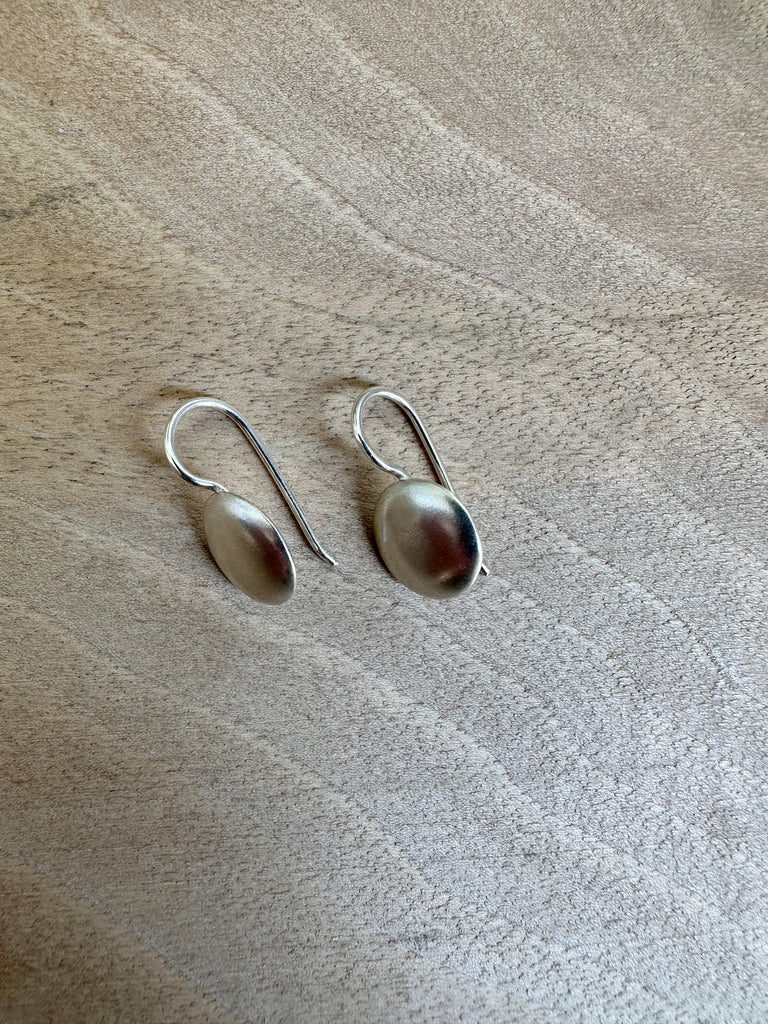 Silver Hanging Coin Earrings