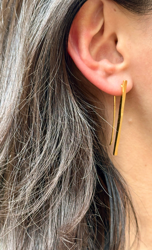 Straight Linear Earrings