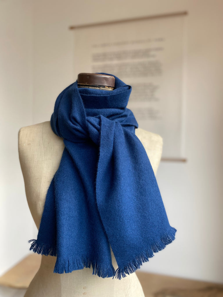 Undyed Hand Loomed Cashmere Scarf