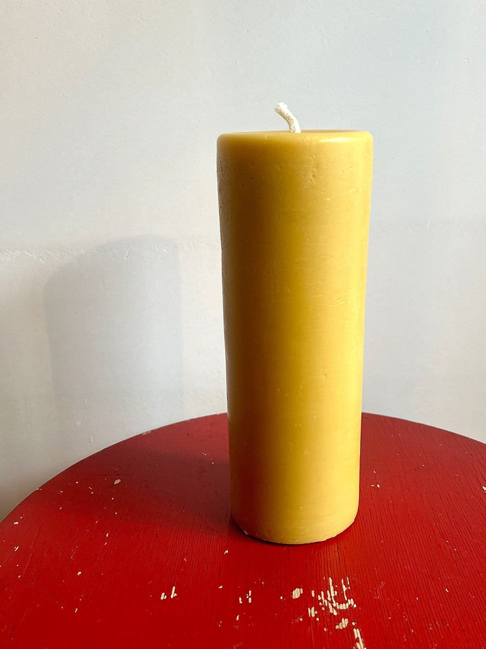 Pillar Candles in English Beeswax