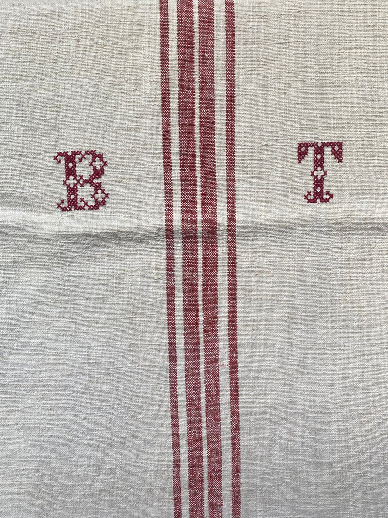 Linen Grain Sack Cushions