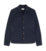 Men's Canvas Jacket in Dark Navy