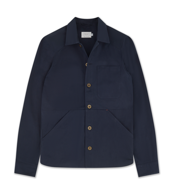 Men's Canvas Jacket in Dark Navy