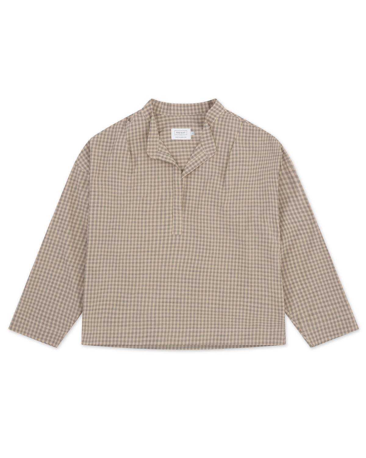 Overshirt in Japanese Check cotton