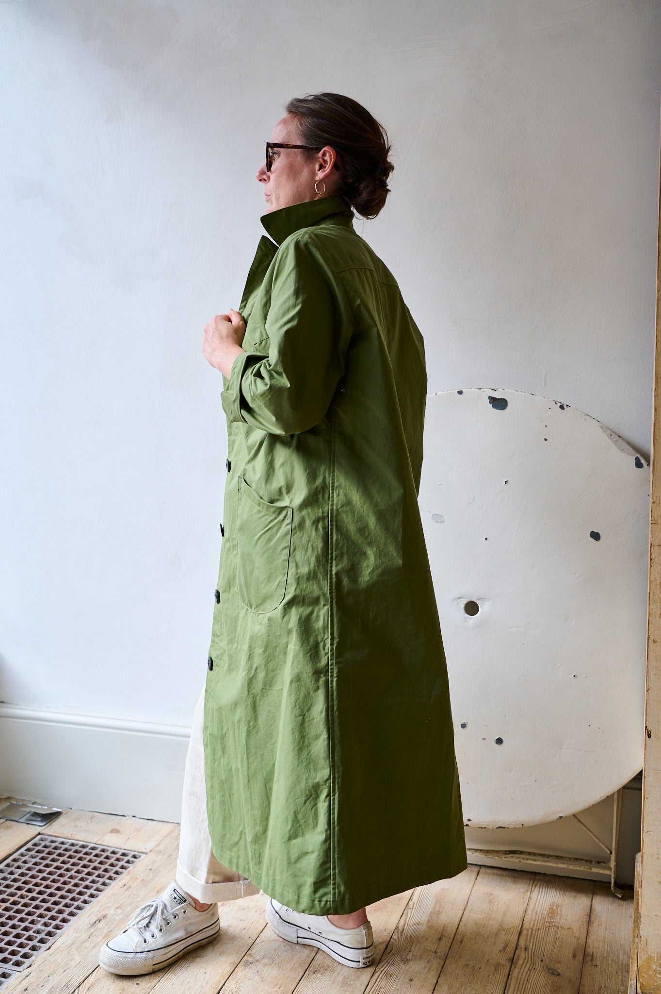 Green Dry Waxed Duster Coat – Freight HHG