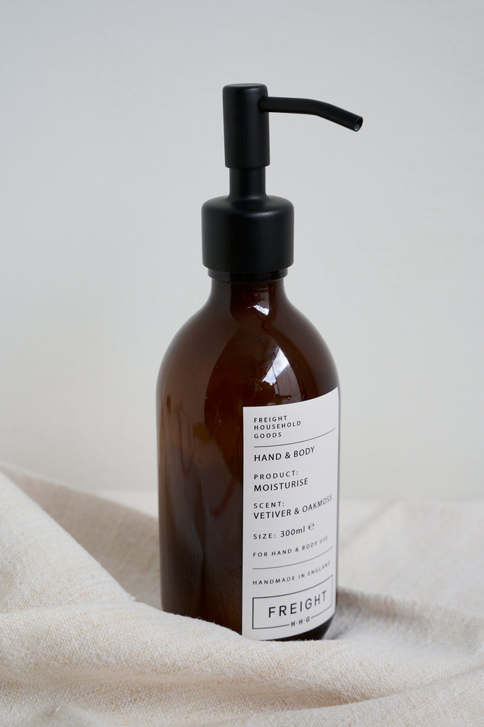 Vetiver and Oakmoss Wash and Hand Soap