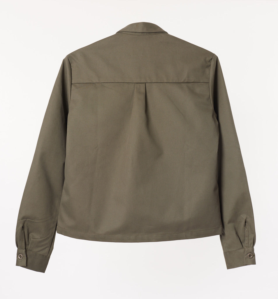 Cotton Drill Jacket in Lovat