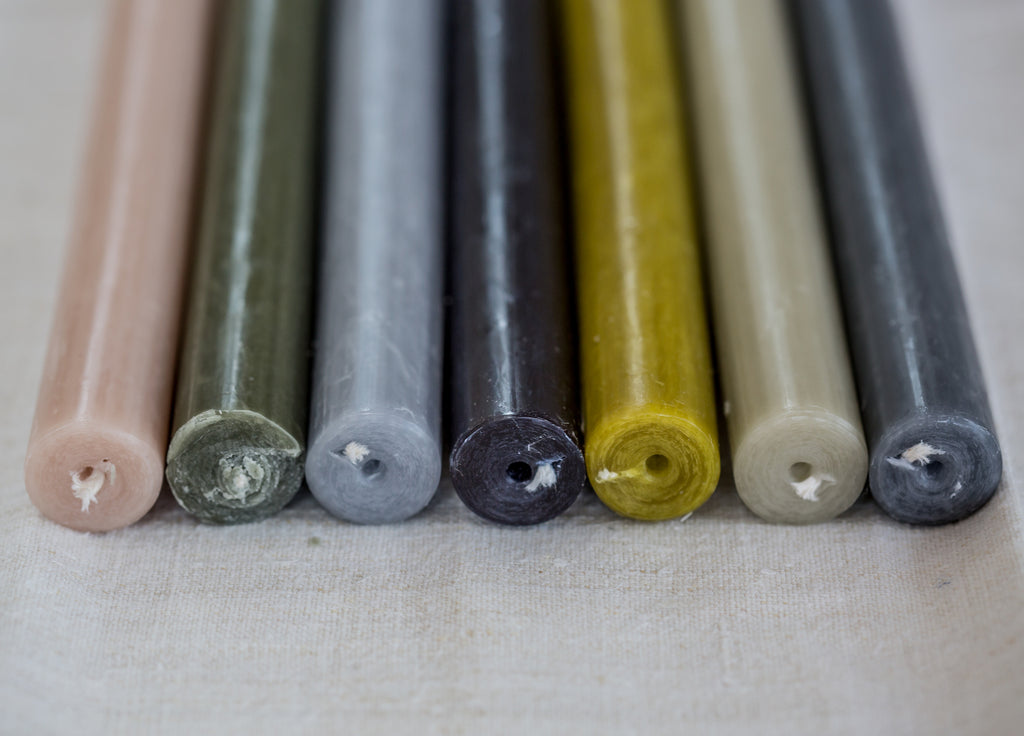 One of each candle - set of 6